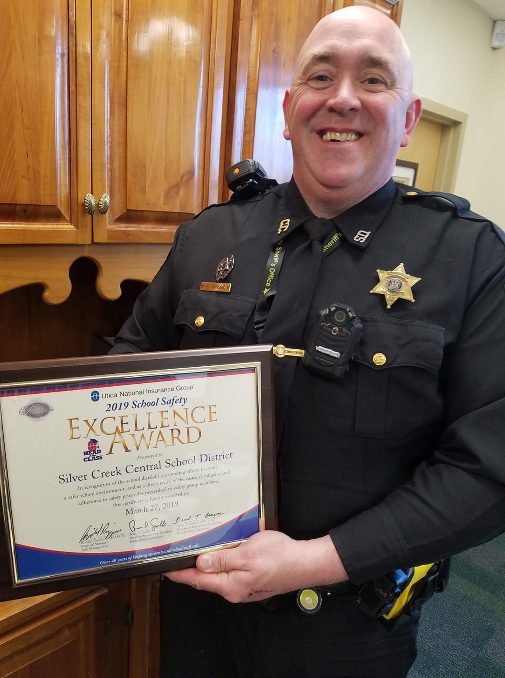 Safety efforts earn Silver Creek Central School District safety excellence award News, Sports